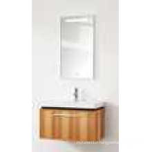 Oak Wood Bathroom Vanity Cabinet New Fashion Cabinet Design Bathroom Furniture Bathroom Cabinet (JN-8810209)